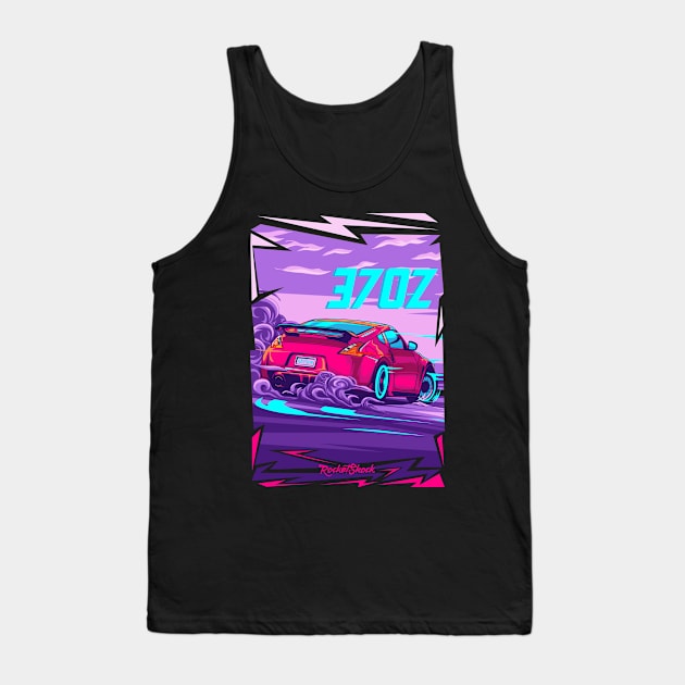 370 z NISMO illustration Tank Top by ASAKDESIGNS